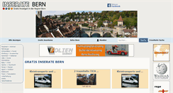Desktop Screenshot of inserate-bern.ch